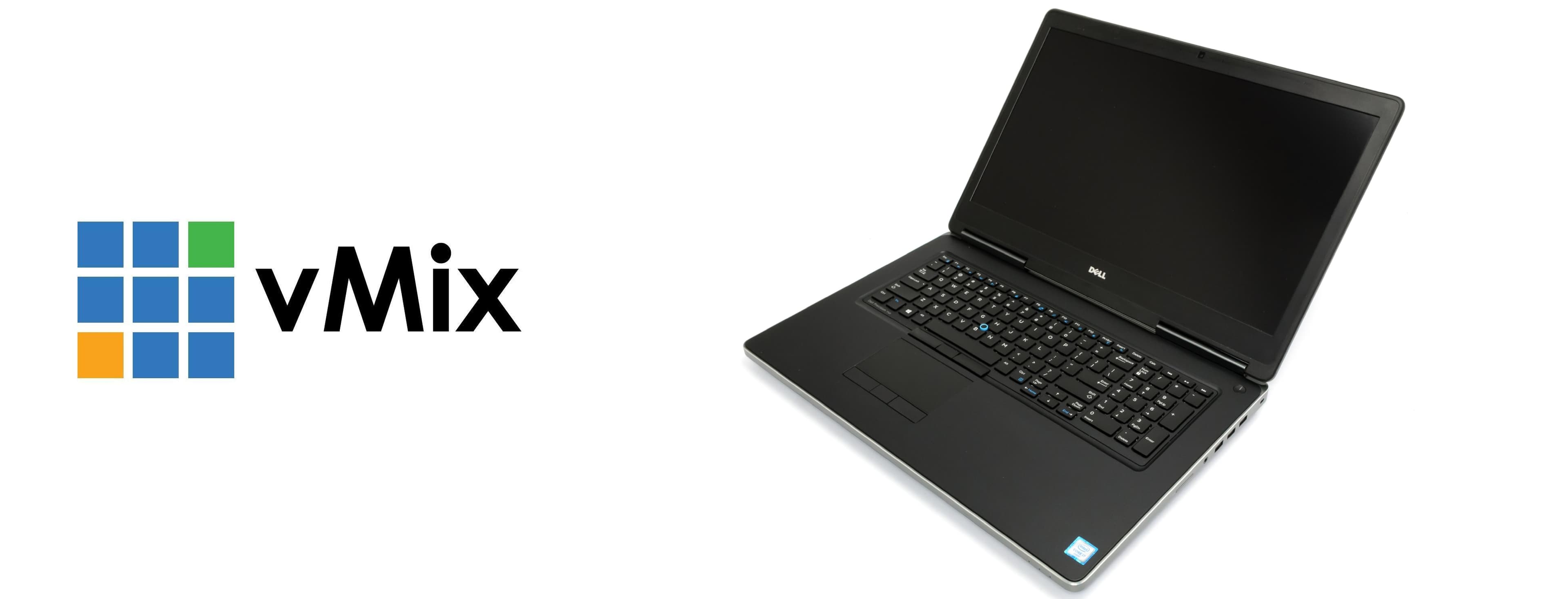 vMIX 4K na DELL PRECISION 7710 (WIN10)